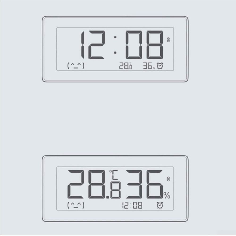 Temperature Humidity Meter E-Ink Screen Smart Clock - Picture 9 of 11